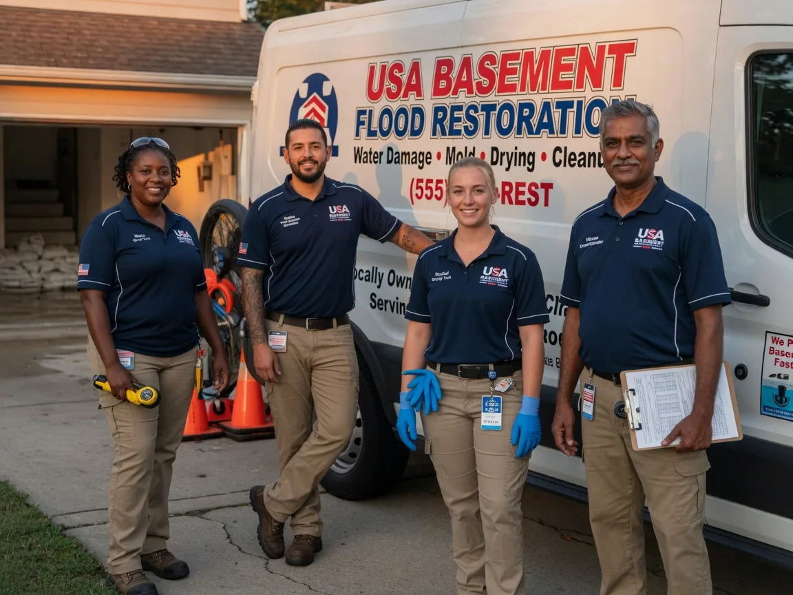 Basement Flood Cleanup company in Hunters, WA